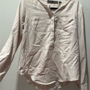 Chic Cream Women's Blouse